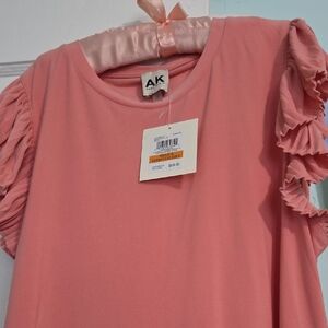 Anne Klein Pink Crewneck Top